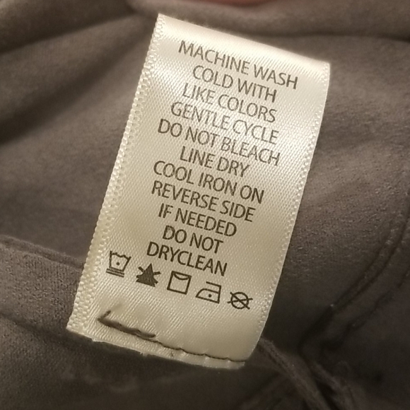 💕MAX STUDIO💕 Faux Suede Drape Front Jacket NWT - Picture 15 of 15